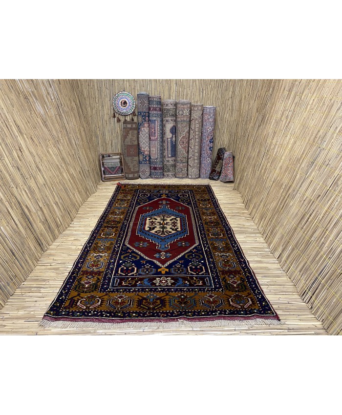 Turkish Nomadic Handmade Wool on Wool Carpet – FREE SHIPPING..!